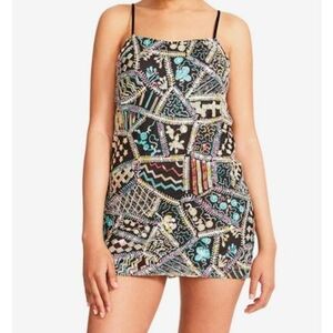 BB Dakota by Steve Madden turlington mini sequin dress Sz 6 NWT